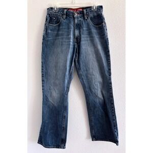 Vintage Tommy Hilfiger Jeans‎ Mens 30x30 Straight Mid Rise Medium Wash Denim 90s